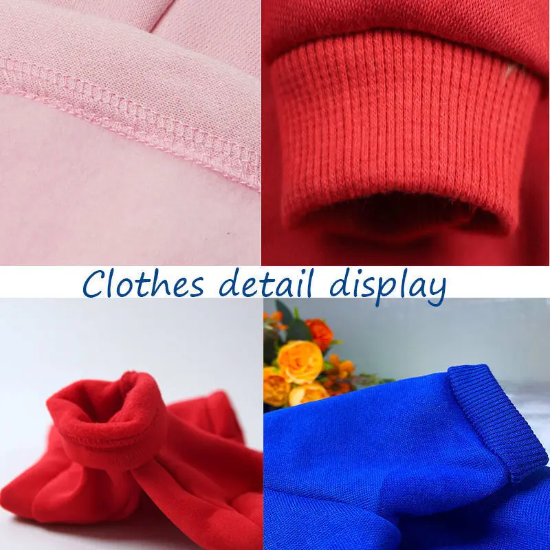 Xs9xl Custom Big Dog Clothes Luxury Winter Dog Clothing Pet Clothes Hoodies Jacket Wholesale