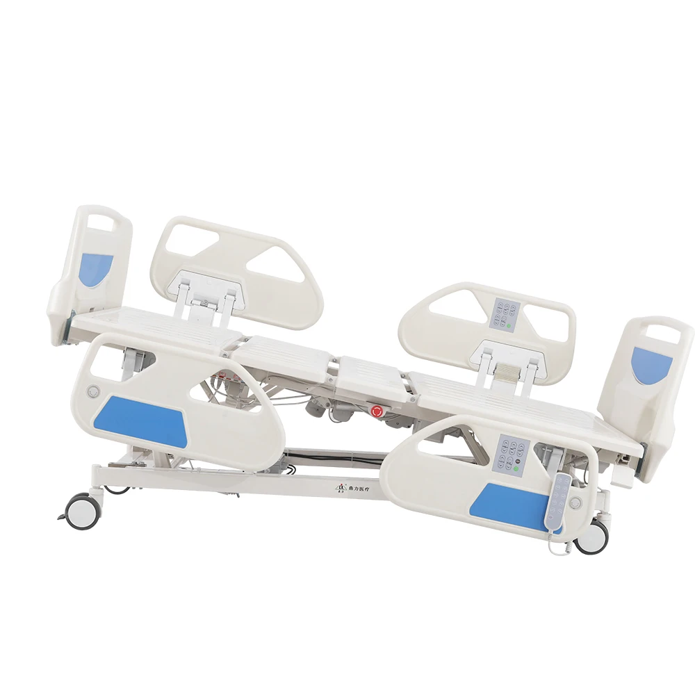 Electric Five-Function Stainless Steel Foldable Adjustable Infusion Bed Modern Hospital/School Use Digital Load Cell Medical 5