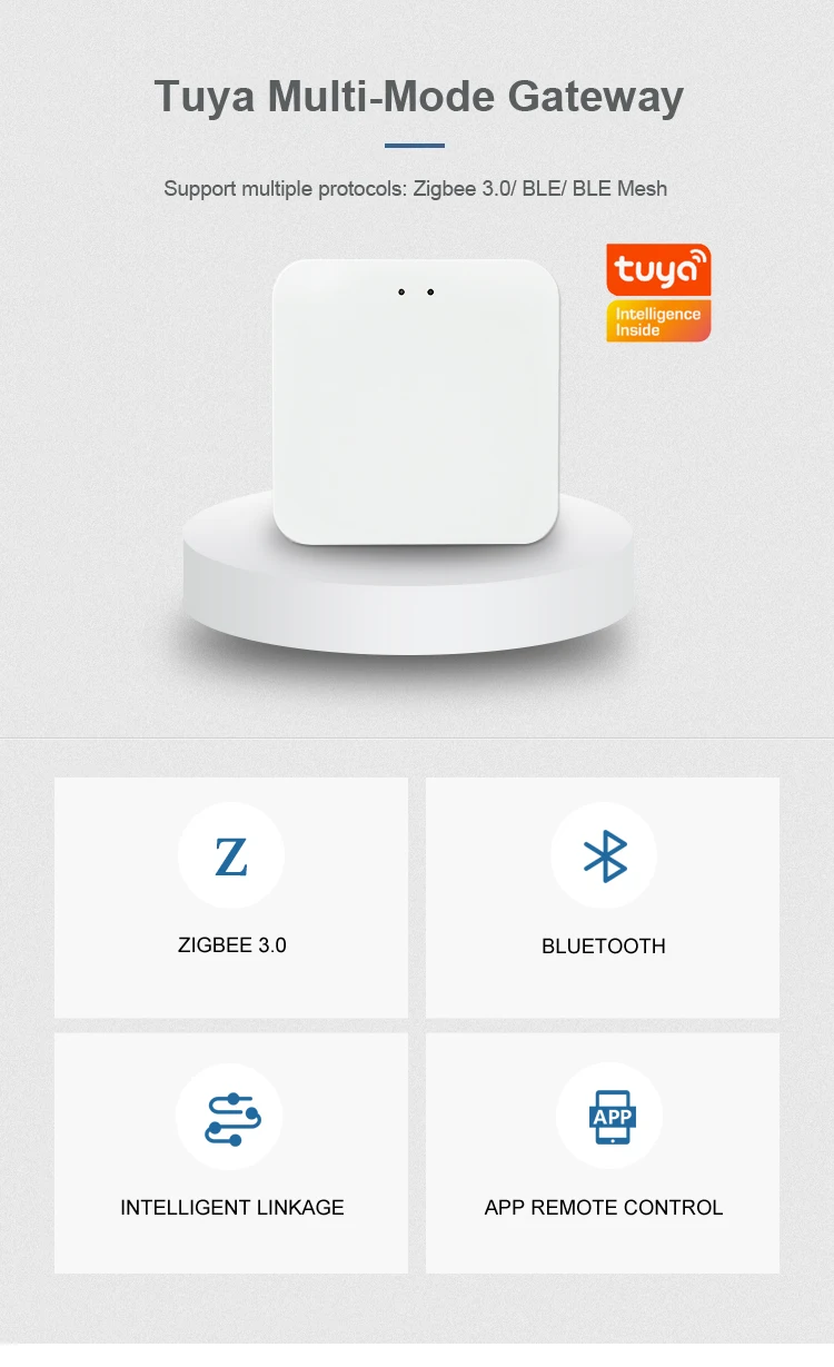 Ledeast Gw03 Zigbee 3.0 And Ble Mesh Support Alexa Google Assistant