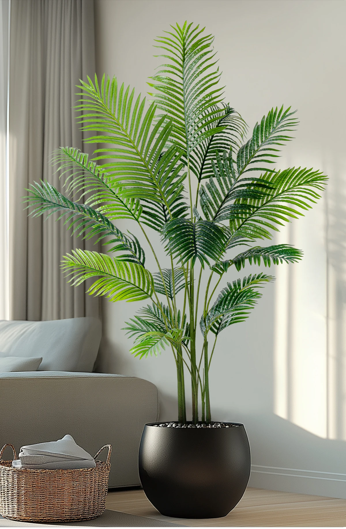 Plastic Artificial Plants Pot Decorative Tree Artificial Leaves Plants Faux Plants Greenery for Indoor Christmas Tree Decoration details