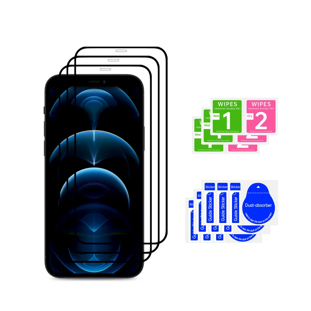 Jetech Manufacturer Wholesale Screen Protector Tempered Glass Screen