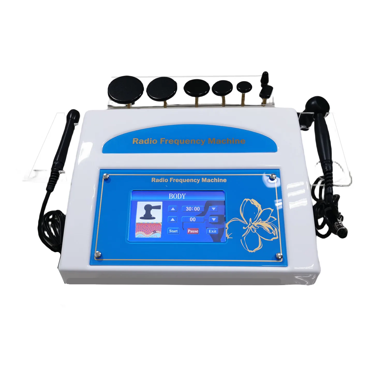 Portable Monopolar Rf Body Skin Tightening Device Tecar Therapy Physiotherapy Bod Slimming