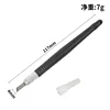 Black carving knife tip