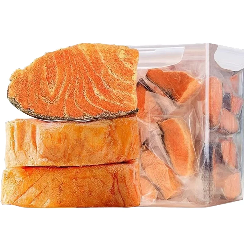 Wholesale Freeze-Dried Cube Treats for Cats Dogs Chicken Salmon Cheese Egg Yolk Multiple Flavors From Meat Ingredients Dry Food