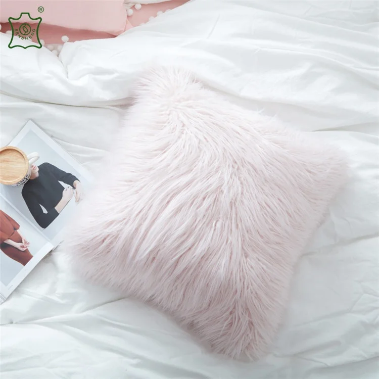 home decorative sofa use high quality artificial sheepskin fur