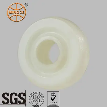 Distributor Wanted Customized 5*2 Inch White Solid Nylon Wheels Labor-Saving Heavy Duty for Trolleys
