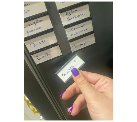 Storage Rack Magnetic Labels Magnetic Label Holders Labels Racks With Magnets Magnetic Data Card ...