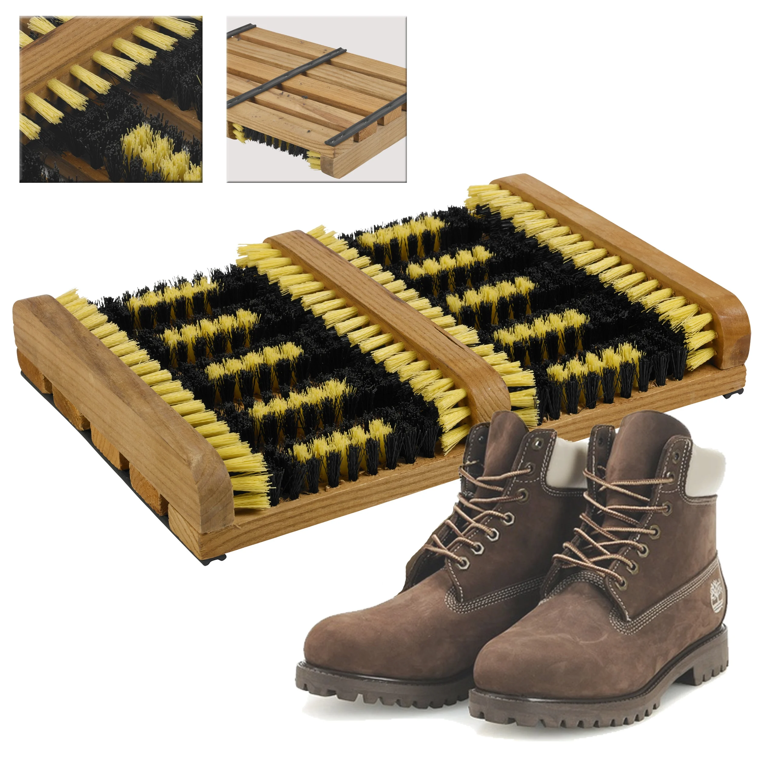 15x15 Heavy Duty Shoe Scraper Mats Outdoor Shoe Cleaning Mats