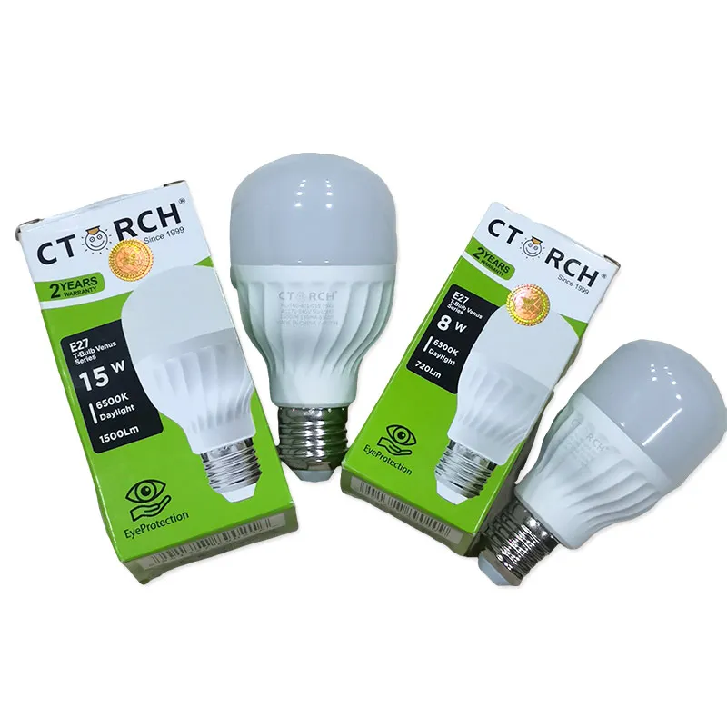 CTORCH Energy Saving LED T Bulb 220V 28W 38W 50W 60W Home Use LED Lighting With High Quality and Cheap Price