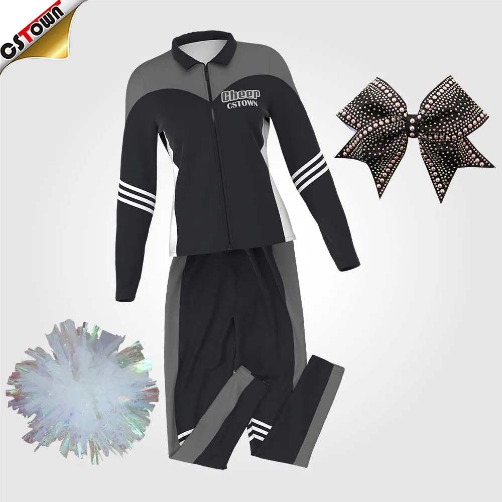 Custom Free Design Cheer Warm Up Jacket Cheerleading Practice Wear