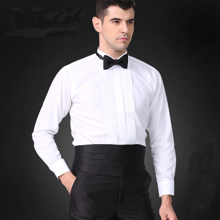 Mens Cummerbund Red Satin Cummerbund Set Adjustable Back With Tie and