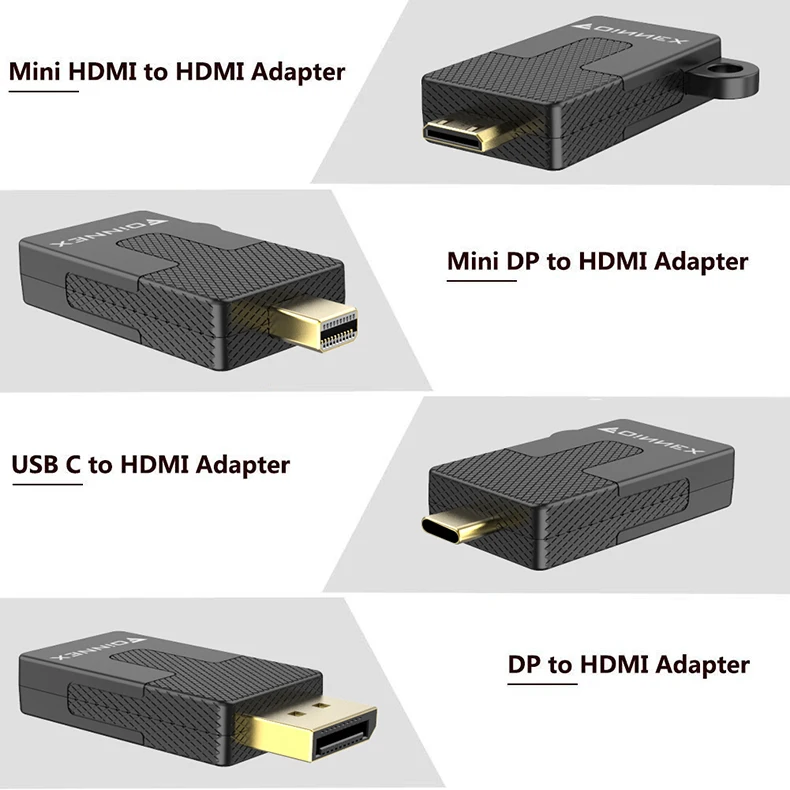 FOINNEX Adaptateur HDMI vers Displayport, Convertisseur HDMI Mâle