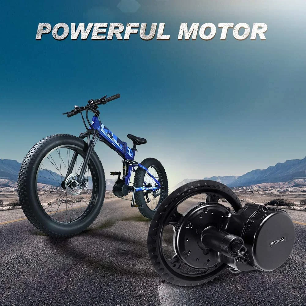 BBS02B 36V 500W Bafang Mid Drive Motor - Efficient E-Bike Kit