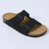 Black leather surface [black buckle]