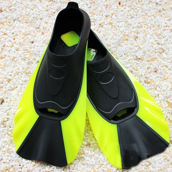 D333 1 Pair Flipper Training Swimming Durable Diving Shoes 