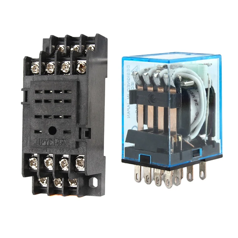 Intermediate Relay Hh54p My4nj Micro Small Electromagnetic Relay Acdc