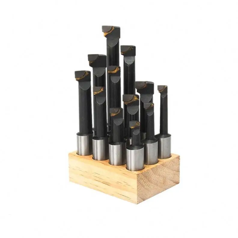 TEBAK Machine Tools Carbide Boring Bar Lathe Carbon Steel F2 F3 F4 Rough Boring Bar Mill Set for Milling CNC and Boring Machine