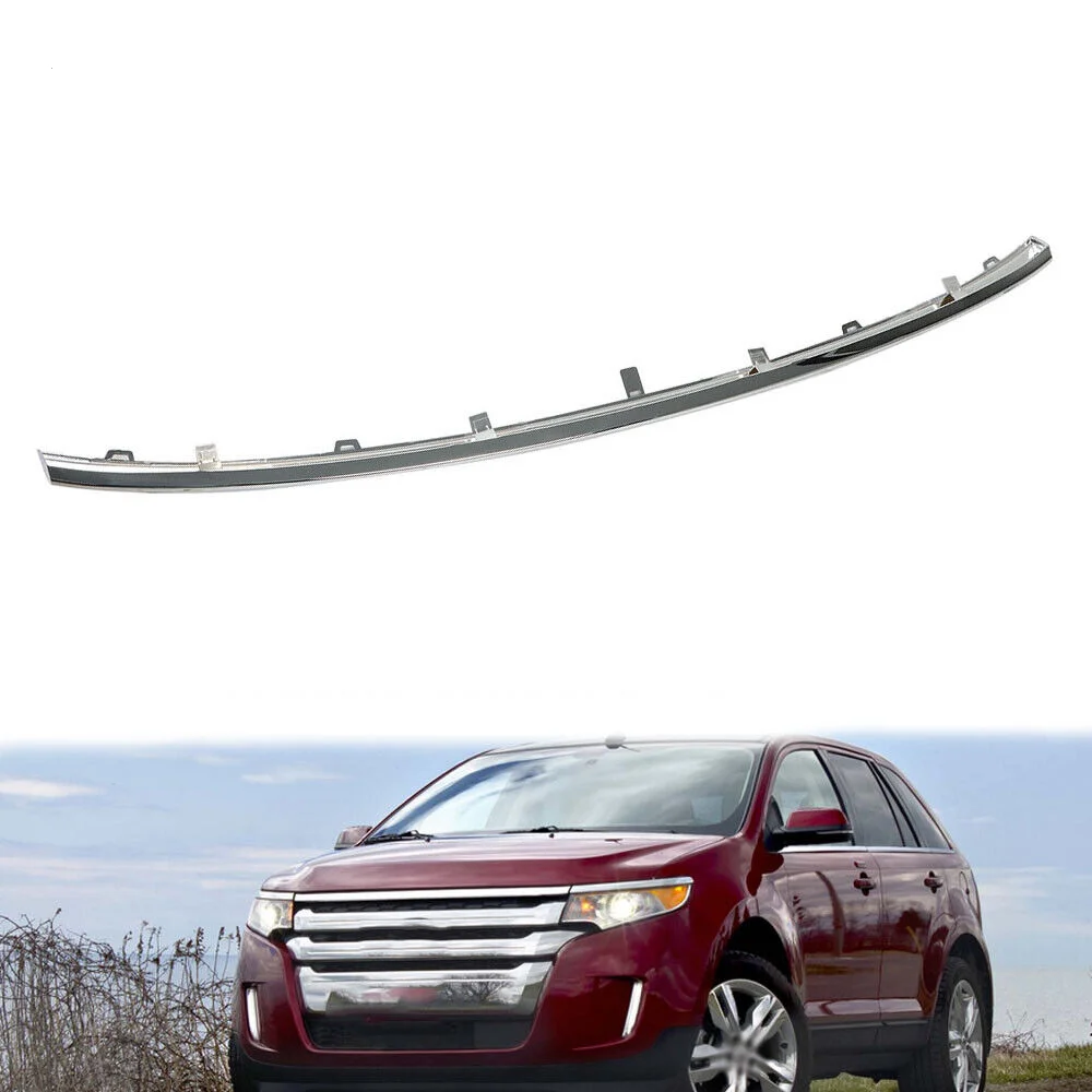 Car Front Grille Trim Strips BT4Z8200A BT438150AB Front Chrome Grille-... — 5