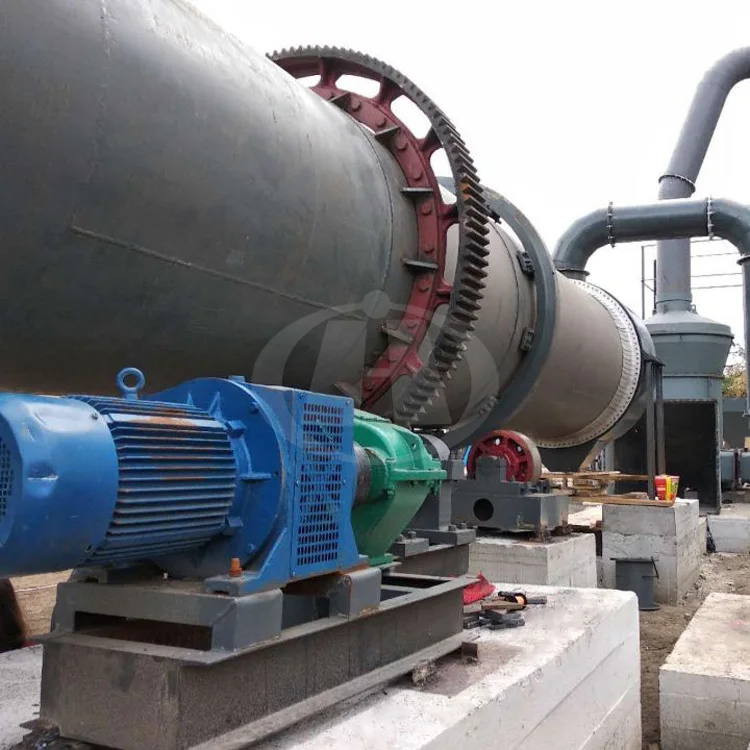 Прямая Заводская поставка, ротационная сушилка для навоза из бобов