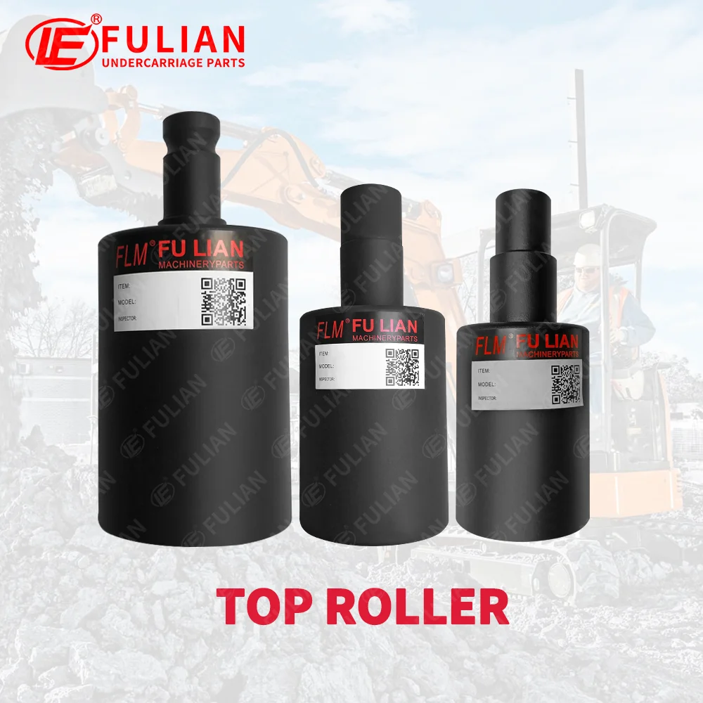 Compact Excavator Undercarriage Parts Sprocket Rubber Track Idler Steel Track Group Carrier Roller Bottom Roller for Hanix