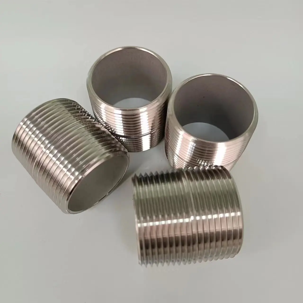 Screwed Pipe Fittings Toe (threaded One End) Pipe Nipple Stainless