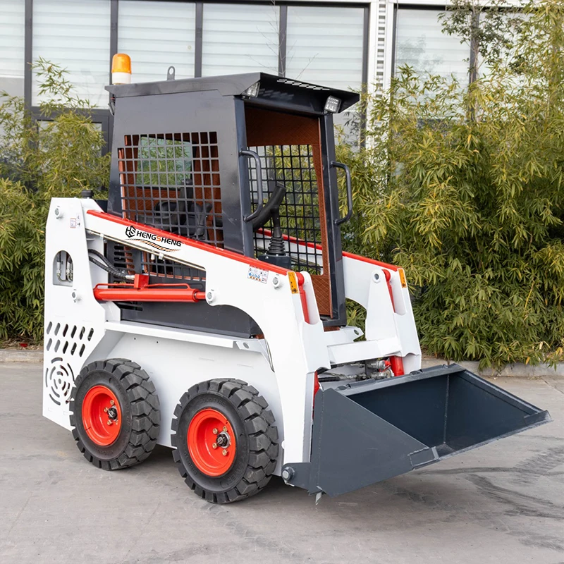 CE/EU/EPA Mini Skid Steer Loader Kubota Three Cylinder Engine Pilot Operation Mode Customization Supported Factory Direct Sales