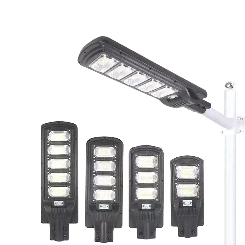 Modernong Disenyong Lahat Sa Isang Solar Street Lights Aluminum Alloy Outdoors Waterproof Street Lamp