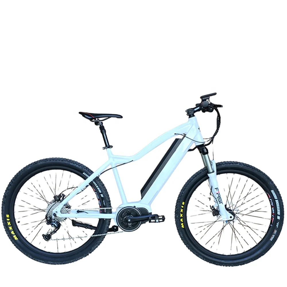 Hottest 27.5" Electric Bicycle Fat Tire 350W Mid Drive Motor With Comfortable Saddle Bicycle Electric Adult
