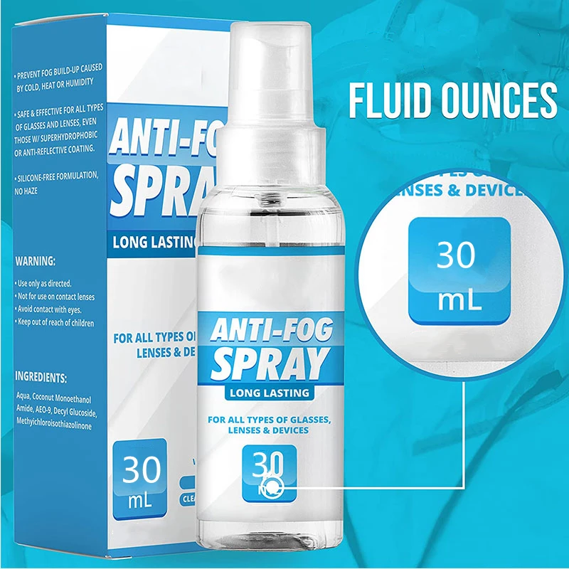 30ml Eyeglasses Anti Fog Cleaning Spray,Lens Antifog Spray For Optical Glasses Buy Anti Fog