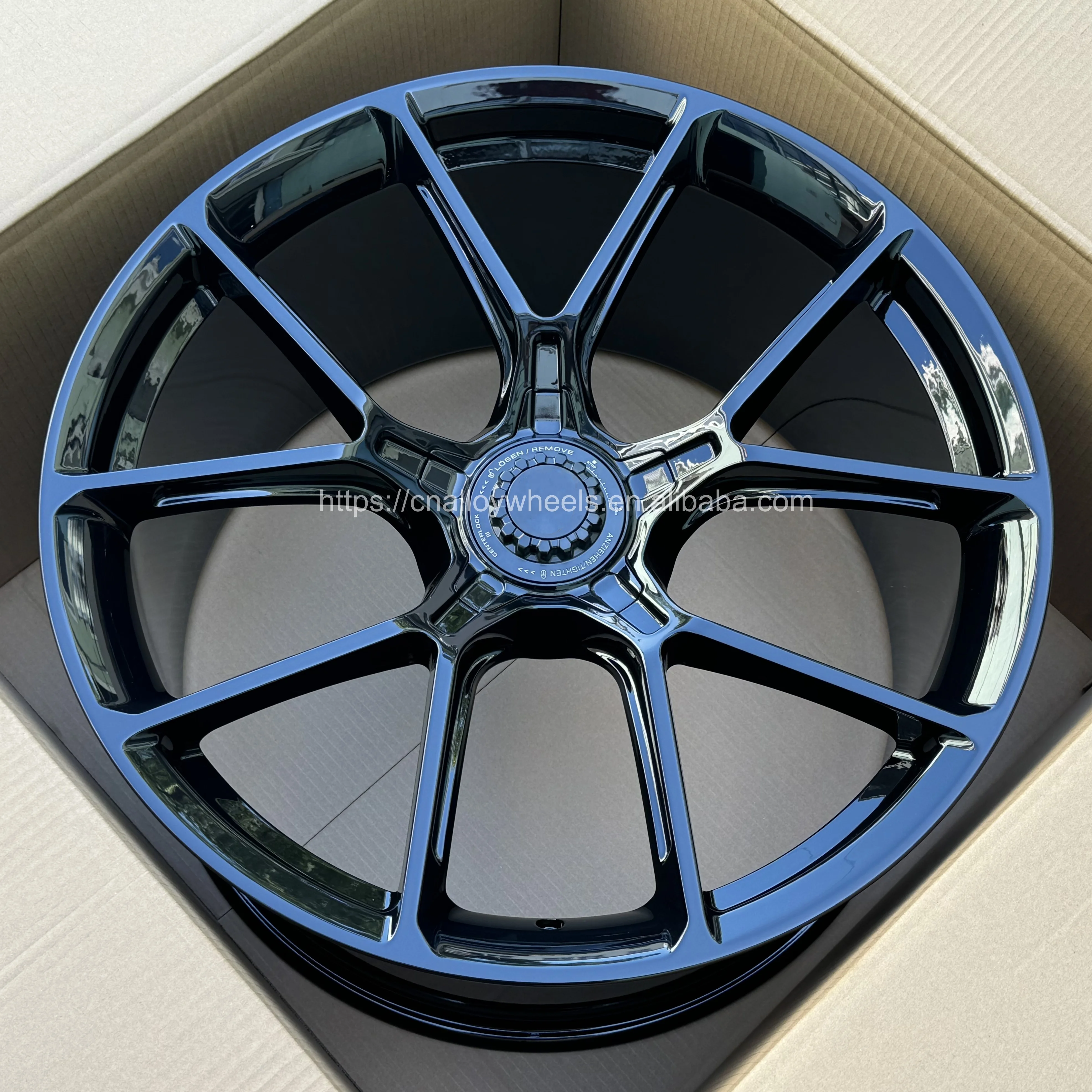 クローム仕上げ ホイール③ VR Forged VRF-D03R-370-GBLK Wheel Set Nissan 370Z 350Z Gloss