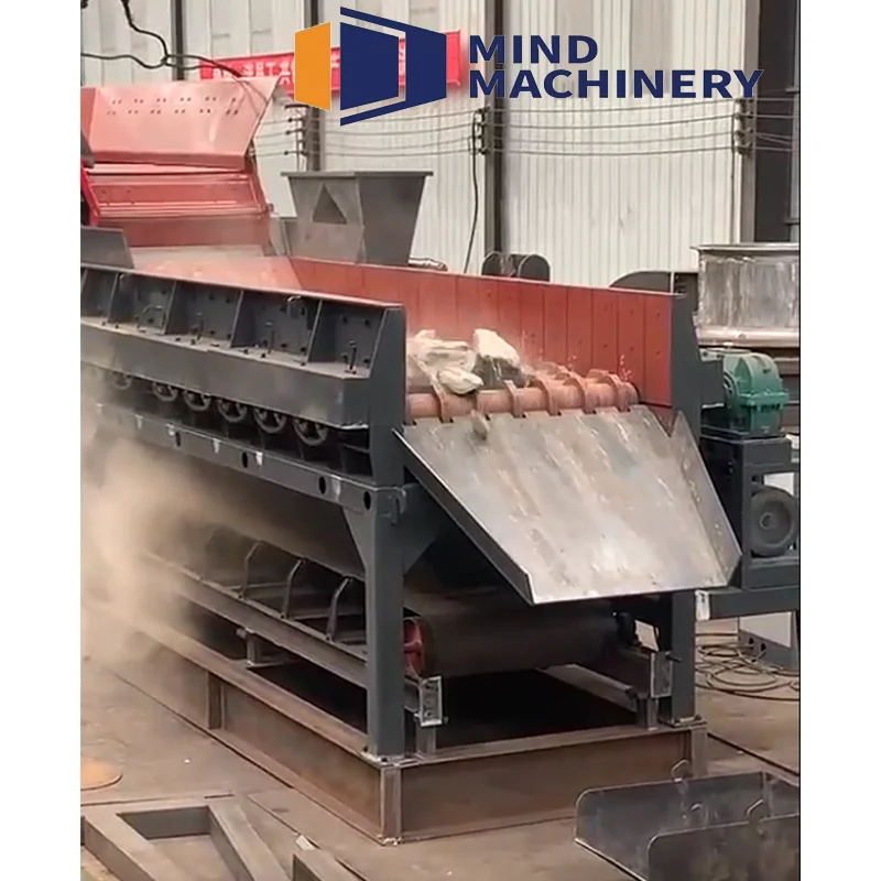 Mobile Debris Separator/Multi Axis Rolling Disc Screening Machine/Construction Waste Separation Screen