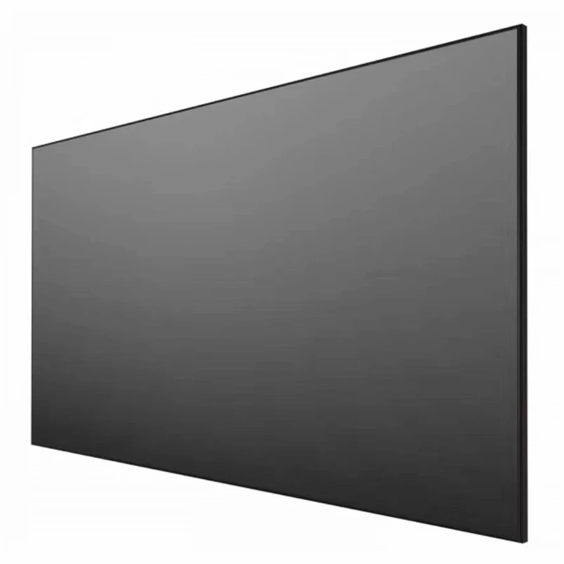 Xjk Ambient Light Rejecting Projector Screen Alr Pvc Fabric Material Long Throw,Fixed Frame