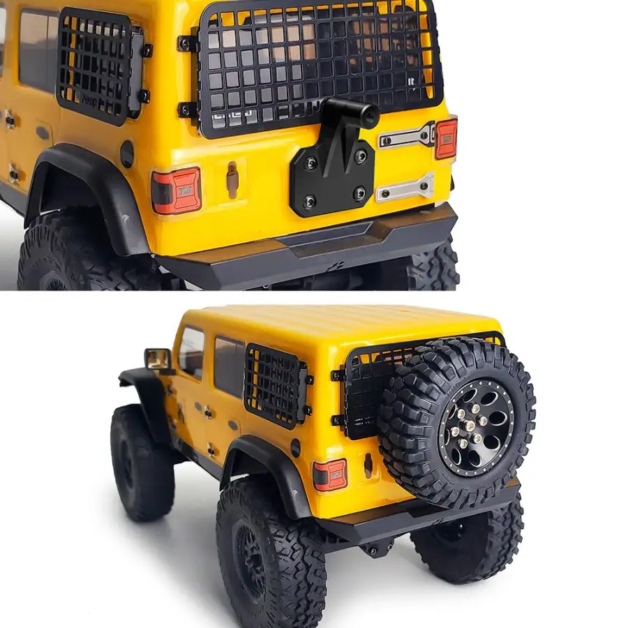 1pc Upgraded Spare Tire Rack Rear Tyre Bracket Wheel Holder Carrier For