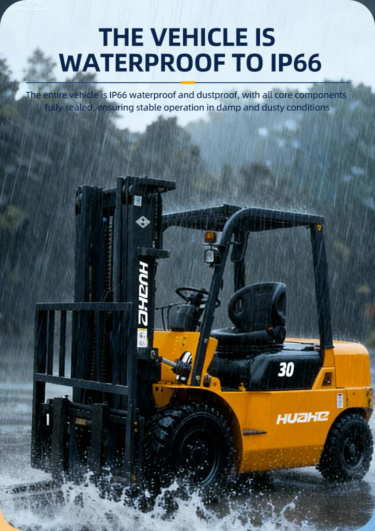 Brand New 4-ton diesel Forklift with High Quality Japanese ISUZU Engine