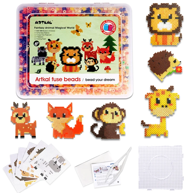Chinese Zodiac Cute Animal Perler Bead Ideas Perler Bead Tiger Crafty