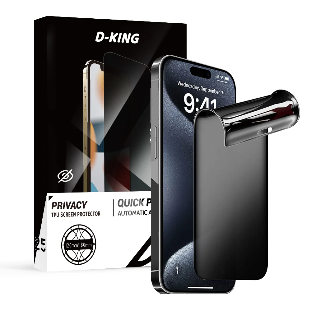 Mobonova Hydrogel Screen Protector For IPhone 11, 12, Pro, Max, Mini - HD Clear, Anti-Scratch
