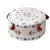 Housse de pouf rouge