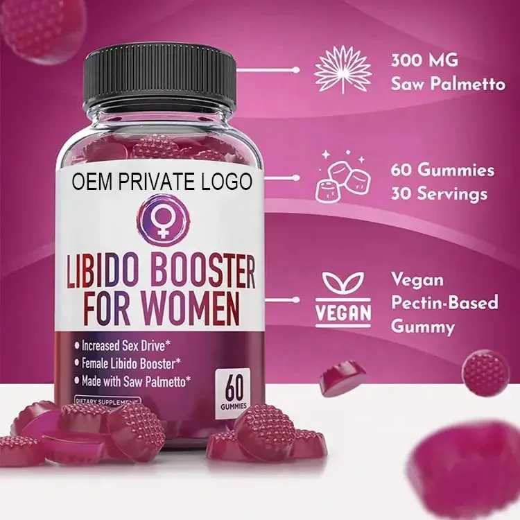 Oem Private Label Libido Booster For Women Gummies With Saw Palmetto