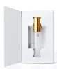 gold with white box