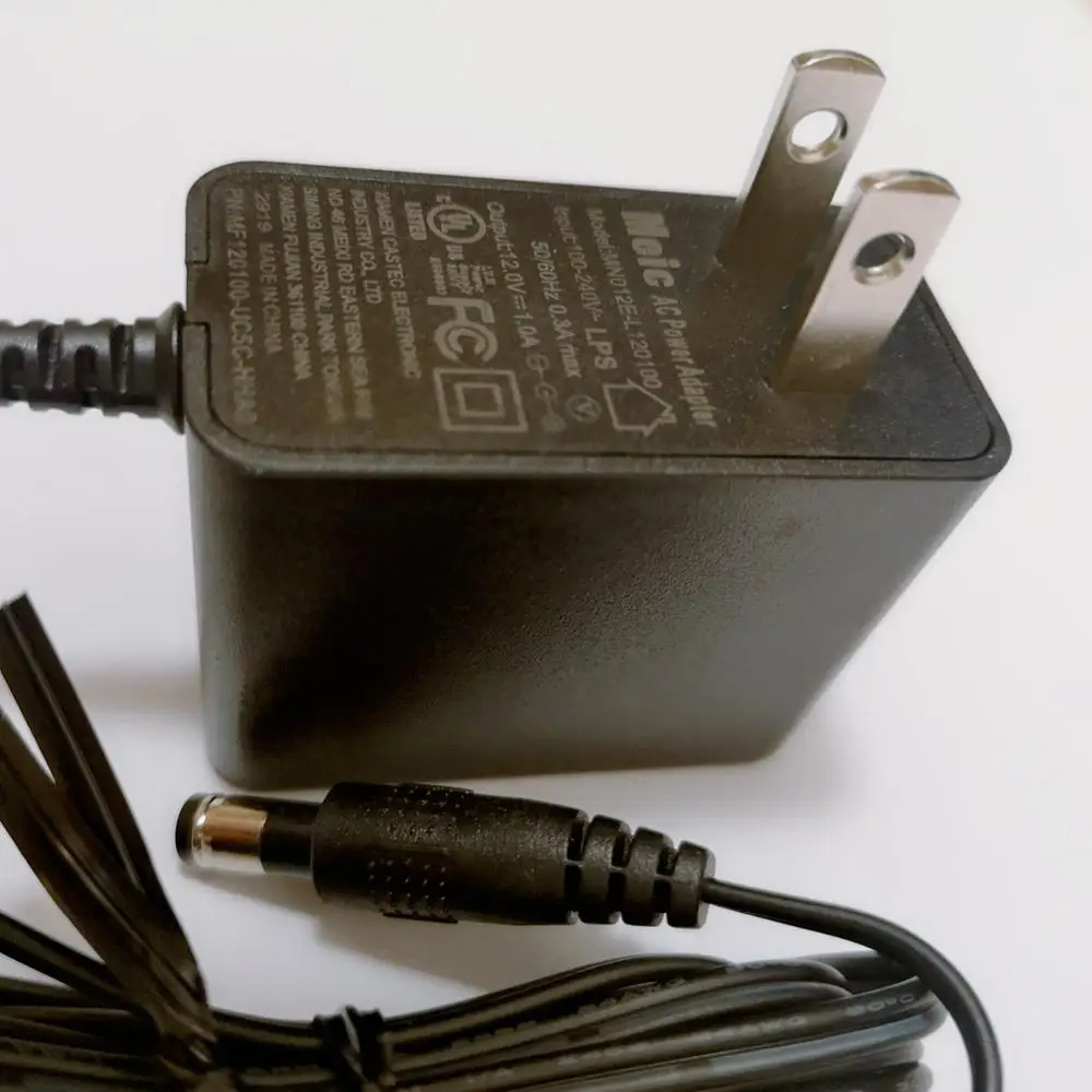 
Высокоэффективная вилка стандарта США, 12 В, 1 А, переключатель питания, адаптер 12 В, 1 А 