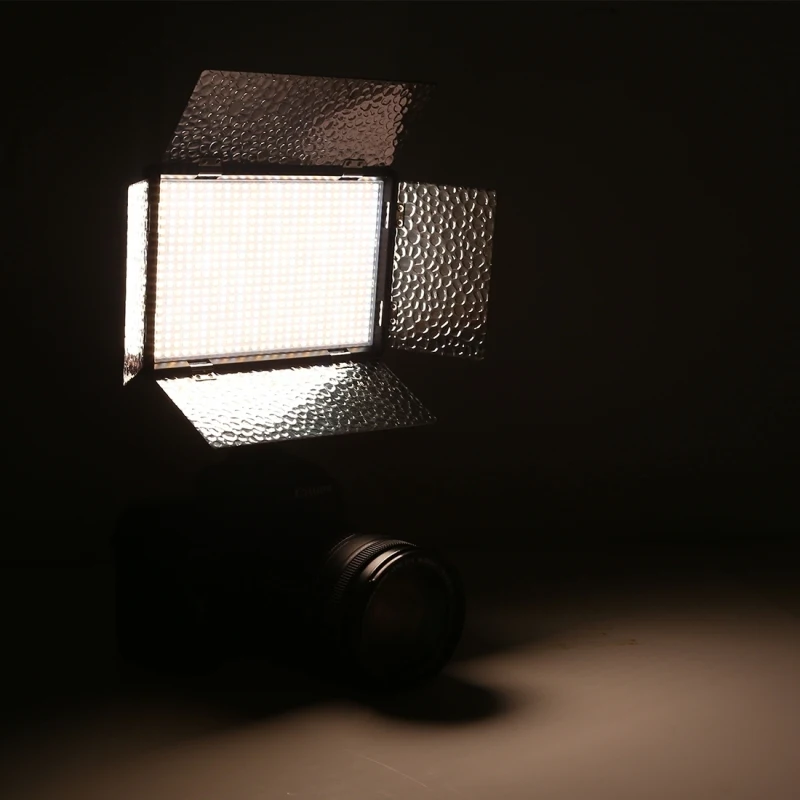 LED01 520 LEDs 4100LM Professional Vlogging Photography for Canon Nikon DSLR Cameras Photo Studio Light