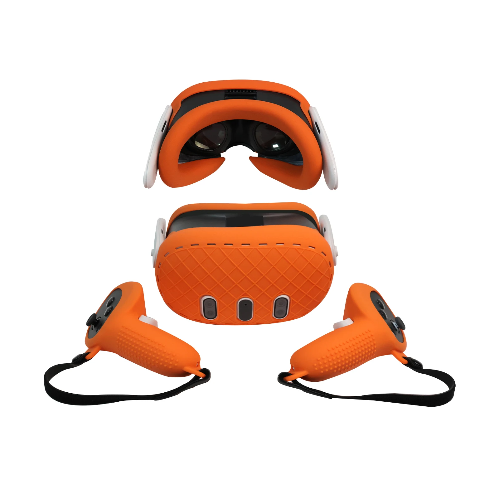 Ficep For Quest 3 Full Set Silicone Protective Case Sweatproof Touch