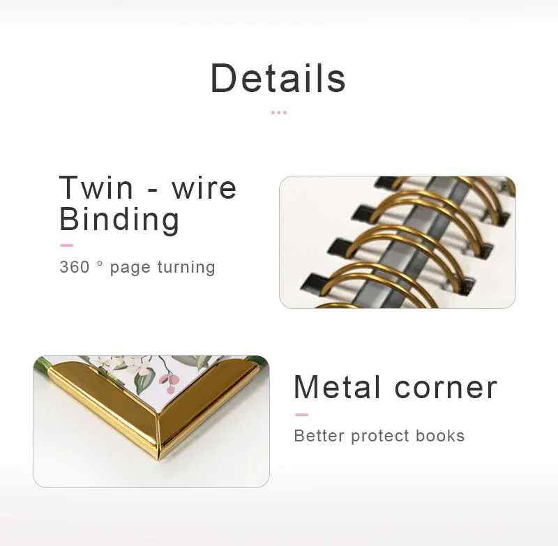 Professional Factory Book Printing Services Planner Notebook Printing Custom Cover logo Diary Prayer Journal supplier