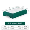 K0005 Vert foncé et blanc