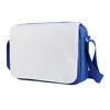 Borsa a tracolla blu vuota