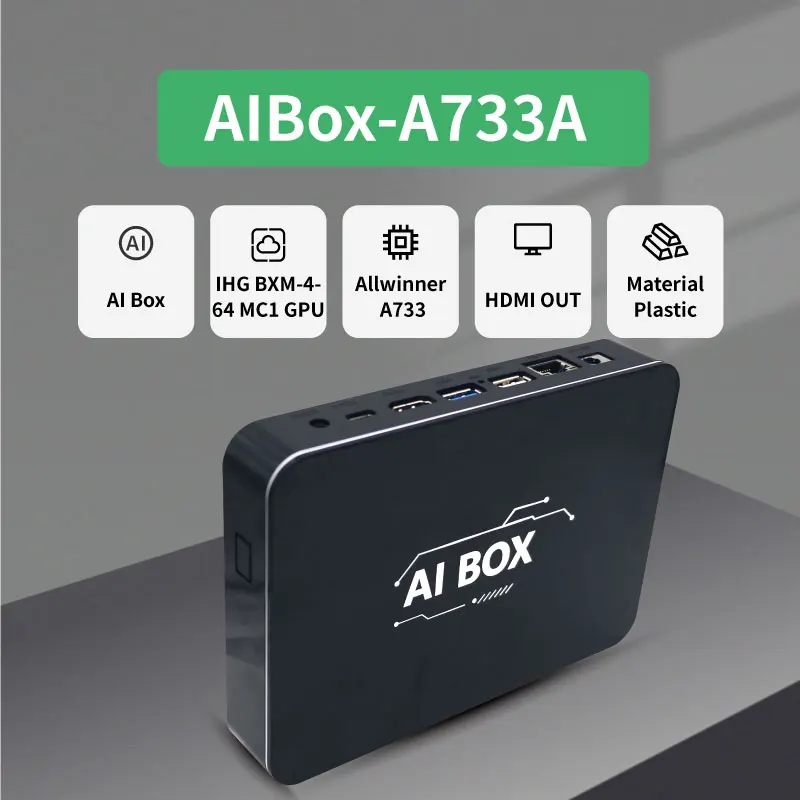 AIBOX-A733A Android TV Box - Smart Media Player with 4GB RAM, 32GB