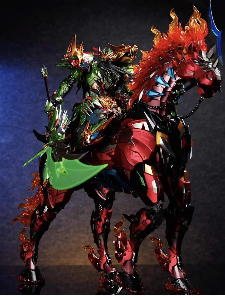 yu-jin Motor Nuclear MNQ-XH09X Guan Yu + Chi Yan Huo Long Ju Figure