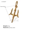 Gold Trident Charm