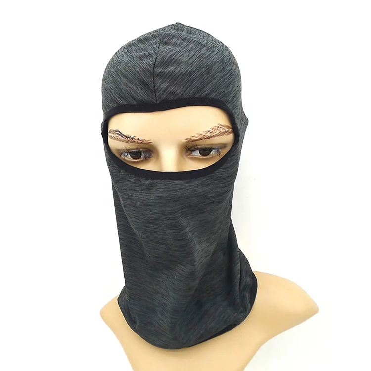 Однотонная ветронепроницаемая 1 одно отверстие Балаклава Лыжная маска skimask спортивные шапки бини зимняя теплая Мужская Рыбалка Лыжный спорт