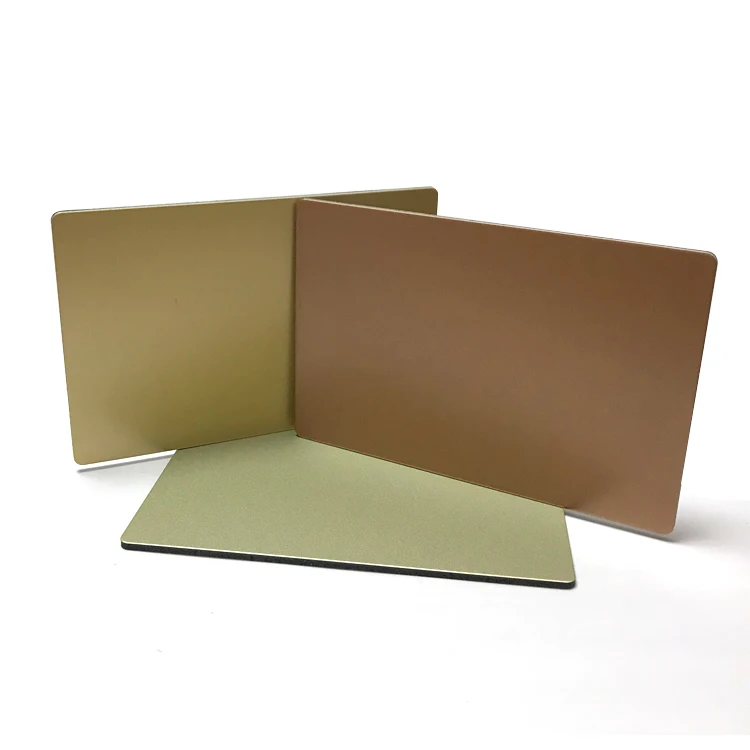 Wall Cladding 3mm Aluminium Polyethylene Composite Sandwich Panel